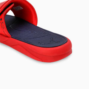 Royalcat Comfort Stablex Men's Slides, For All Time Red-PUMA Navy-Yellow Sizzle, extralarge-IND