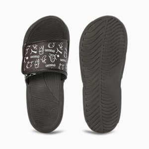 Royalcat Comfort Stablex Men's Slides, Dark Coal-Warm White, extralarge-IND