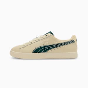 Clyde Players Lane Men's Sneakers, Creamy Vanilla-Dark Myrtle, extralarge-IND