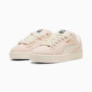 Sneakers Suede XL Rope, Warm White-Island Pink, extralarge