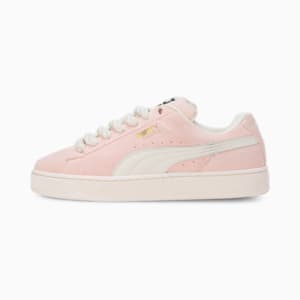 Suede XL Rope Sneakers, Warm White-Island Pink, extralarge-IND