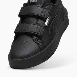 Jada V Little Kids' Sneakers, Puma Black-Puma Black-Puma Silver, extralarge