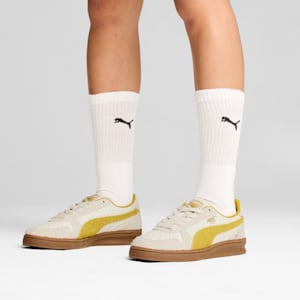PUMA x The NeverWorn IV Indoor Men's Sneakers, Frosted Ivory-Golden Fog-Alpine Snow, extralarge