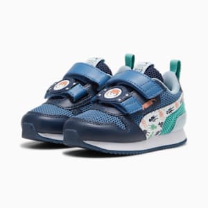 ベビー PUMA x  PLAYMOBIL R78 スニーカー 12-16cm, Club Navy-Blue Horizon-Jade Frost, extralarge-JPN