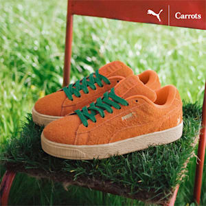 PUMA x CARROTS Suede XL Sneakers, Rickie Orange-Warm White, extralarge