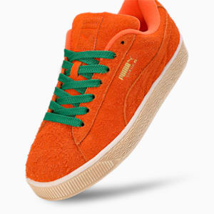 Suede XL CARROTS Men's Sneakers, Rickie Orange-Warm White, extralarge-IND