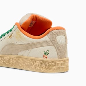 Tenis Suede XL PUMAx CARROTS, Warm White-Rickie Orange, extralarge