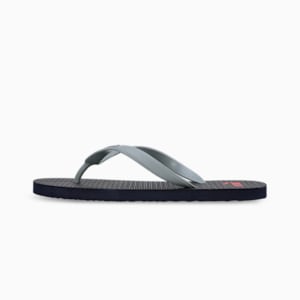 PUMA Aerova Men's Flip-Flops, PUMA Navy-Cool Mid Gray-For All Time Red, extralarge-IND