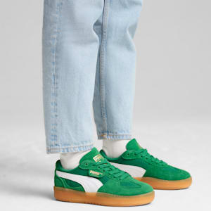 Tenis de mujer Palermo LaModa Vintage, Archive Green-Gum, extralarge