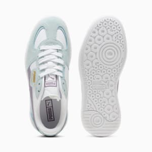 Tenis Palermo Moda para niños grandes, PUMA White-Pale Plum, extralarge