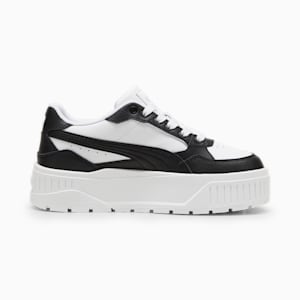 Tenis juvenil Karmen II IDOL, PUMA White-PUMA Black-PUMA Silver, extralarge