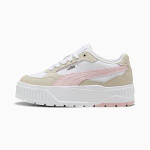 Sneakers Karmen II IDOL Enfant et adolescent, PUMA White-Mauve Mist-Desert Dust, extralarge