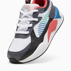 Zapatillas PUMA x TROLLS RS-X para niños, PUMA White-Blue Horizon, extralarge