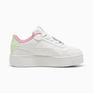 キッズ ガールズ PUMA x トロールズ キャリーナ ストリート 2 17-21cm, PUMA White-PUMA White-Mauved Out, extralarge-JPN