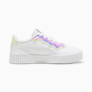 キッズ ガールズ PUMA x トロールズ キャリーナ 2.0 17-21cm, PUMA White-Mauved Out-Cool Cucumber, extralarge-JPN