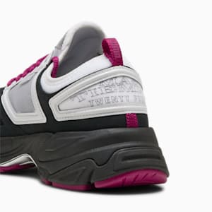 ユニセックス PUMA x MAS TIEMPO ヴェロファシス OP1 スニーカー, Feather Gray-PUMA Black-Magenta Gleam, extralarge-JPN