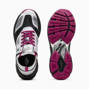 ユニセックス PUMA x MAS TIEMPO ヴェロファシス OP1 スニーカー, Feather Gray-PUMA Black-Magenta Gleam, extralarge-JPN