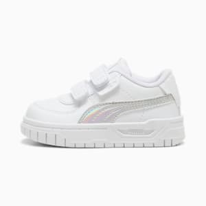 Tenis para infantes Cali Dream Iridescent, PUMA White-PUMA Silver, extralarge