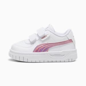 Cali Dream Iridescent Toddlers' Sneakers, PUMA White-Rose Gold, extralarge