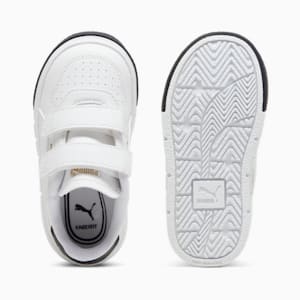 Cali Court Leather Toddlers' Sneakers, PUMA White-PUMA Black, extralarge