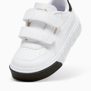 Cali Court Leather Toddlers' Sneakers, PUMA White-PUMA Black, extralarge
