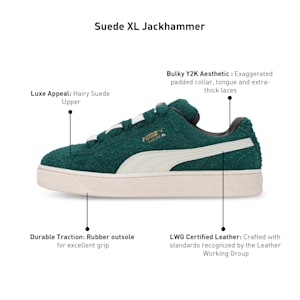 Suede XL Jackhammer Sneakers, Dark Myrtle-Frosted Ivory-Vapor Gray, extralarge-IND