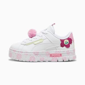 PUMA x TROLLS Mayze Crashed Little Kids' Sneakers, PUMA White-Mauved Out, extralarge