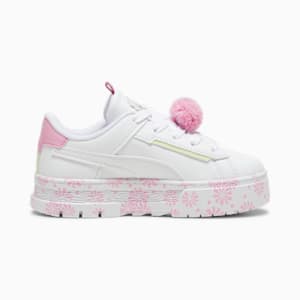 Tenis Infantiles Mayze Crashed PUMA x TROLLS, PUMA White-Mauved Out, extralarge