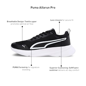 Alfarun Pro Men's Sneakers, PUMA Black-PUMA White, extralarge-IND