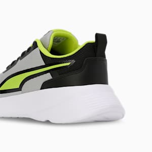 Puma Alfarun Pro Men's Sneakers, Ash Gray-Lime Smash-PUMA Black, extralarge-IND