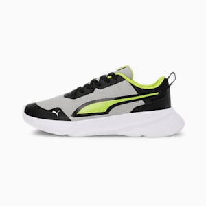 Alfarun Pro Men's Sneakers, Ash Gray-Lime Smash-PUMA Black, extralarge-IND