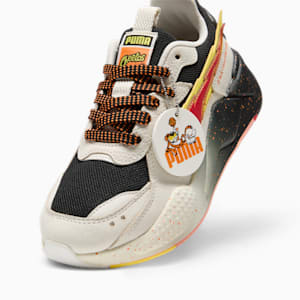 PUMA x CHEETOS® RS-X FH Big Kids' Sneakers, Warm White-PUMA Black-Yellow Blaze-Rickie Orange, extralarge