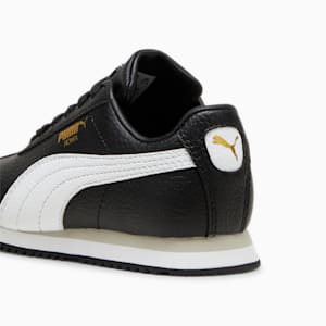 Roma 24 Standard Sneakers Kids, PUMA Black-PUMA White, extralarge