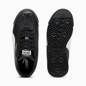 Roma 24 Standard Sneakers Kids, PUMA Black-PUMA White, extralarge