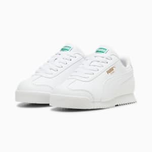 Zapatillas Roma 24 Standard para niños, PUMA White, extralarge