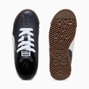 Zapatillas Roma 24 Standard para niños, PUMA Navy-PUMA White, extralarge