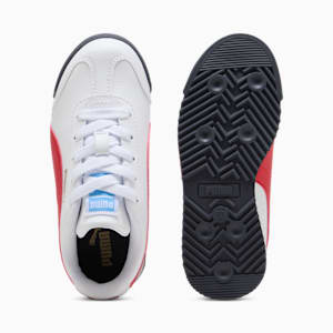 Roma 24 Standard Little Kids' Sneakers, PUMA White-For All Time Red, extralarge