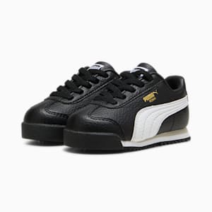 Roma 24 Standard Toddlers' Sneakers, PUMA Black-PUMA White, extralarge