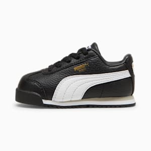 Roma 24 Standard Toddlers' Sneakers, PUMA Black-PUMA White, extralarge