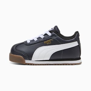 Tenis para infantes Roma 24 Standard, PUMA Navy-PUMA White, extralarge