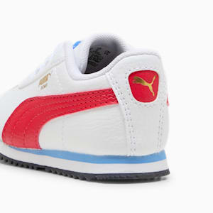 Tenis para infantes Roma 24 Standard, PUMA White-For All Time Red, extralarge
