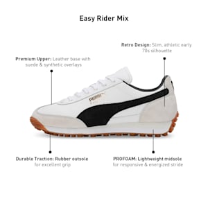 Easy Rider Mix Sneakers, PUMA White-PUMA Black, extralarge-IND