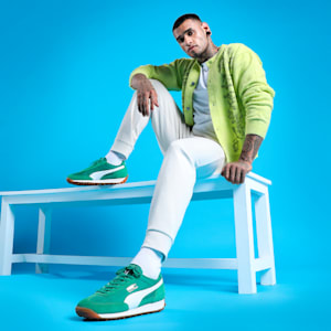 Easy Rider Vintage Sneakers, Archive Green-PUMA White, extralarge-IND