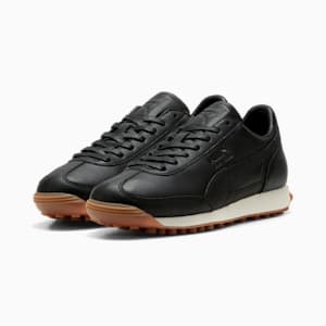 ユニセックス イージーライダー レザー スニーカー, PUMA Black-Frosted Ivory, extralarge-JPN