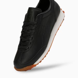 Easy Rider Leather Sneakers, PUMA Black-Frosted Ivory, extralarge-IND