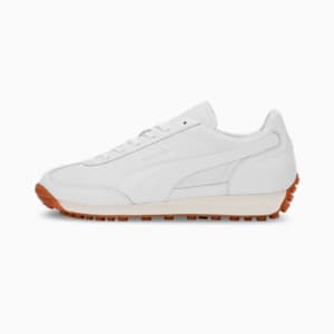 Easy Rider Leather Unisex Sneakers, PUMA White-Frosted Ivory, extralarge-IND