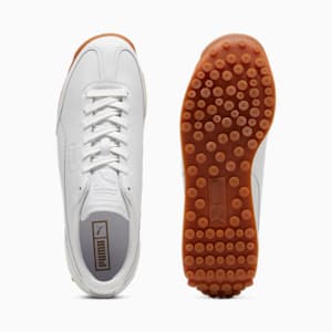 Easy Rider Leather Sneakers, PUMA White-Frosted Ivory, extralarge