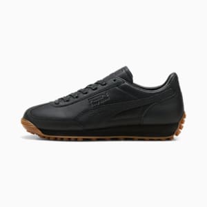 Easy Rider Leather Sneakers, PUMA Black, extralarge