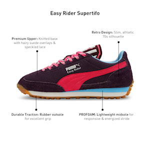 Easy Rider Supertifo Sneakers, Midnight Plum-PUMA Pink, extralarge-IND