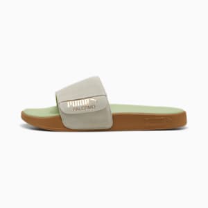 ユニセックス リードキャット 2.0 パレルモ フォイル サンダル, Vapor Gray-PUMA Gold-Gum-Pistachio Green, extralarge-JPN